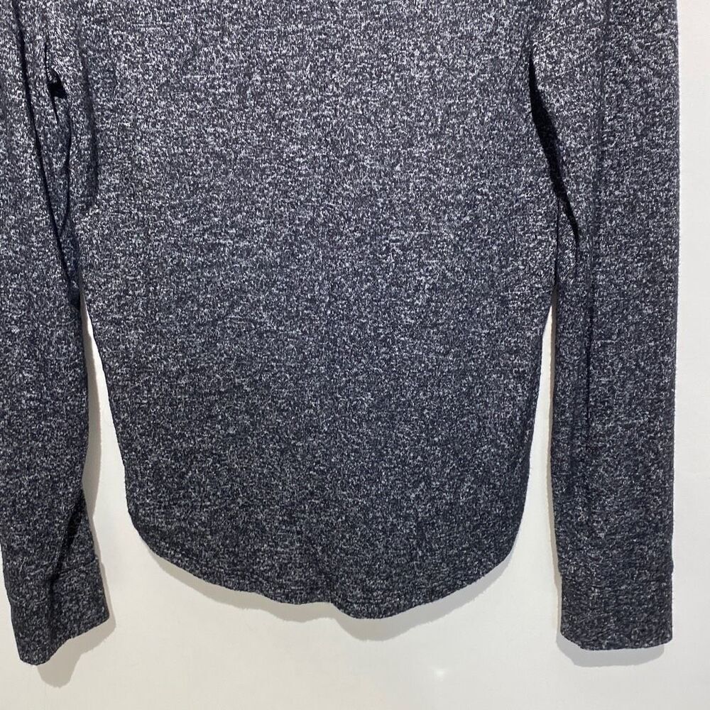 Victoria's Secret PINK Sleep Shirt Medium Grey Marled Rainbow Graphic L/S Top - Picture 6 of 8